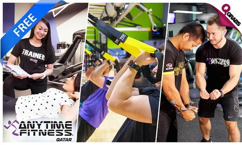 FREE 6 Months + 1 Month Membership Worth QR2599 at Anytime Fitness Qatar for 3 Winners! Enter the draw to WIN, it's FREE!